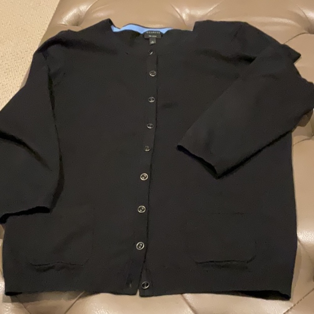 Talbots Pima Cotton Cardigan